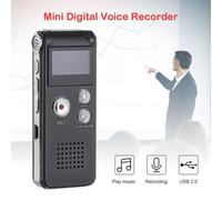 Lecteur MP3 Dictaphone à commande vocale, 8 go, enregistreur Audio numérique Portable, stylo d'enregistrement