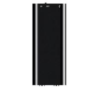 Lecteur MP3 - Dictaphone - Mémoire de 64 Go - Enregistrement instantané - Réduction du bruit - USB - Compatible MP3/WAV - Écouteurs stéréo
