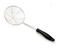 L'écumoire de cuisson avec poignée convient à la cuisine, à la cuisson et à la friture des pâtes Filtre d'écumoire en acier inoxydable Facile à nettoyer Écumoire professionnelle (Size : XXXL)