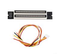 LED 12 bits pour compteur vu Music pour analyseur de spectre 7 à 12 V | Module indicateur de niveau audio pour voiture - Kit de visualisation pour testeur de réponse en fréquence