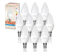 LED ATOMANT 10x Ampoule LED E14 Bougie C37 9W Blanc Neutre 950lm