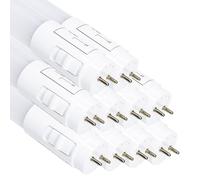 LED ATOMANT 10x Tube LED T8 60cm 9W CCT 3000-6500K 1100lm | Avec sélecteur de couleur CCT, Starter LED inclus