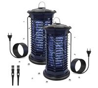 LED ATOMANT 2X Lampe Anti Moustiques Électrique 11W 1000V UVA Couvre 35m²