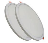 LED ATOMANT 2x Panneau LED Encastrable Découpe 50-180mm 20W Blanc Froid