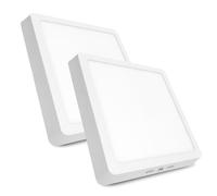 LED ATOMANT 2x Plafonnier LED Carré Saillie 210x210mm 20W CCT 3000-6500K