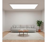 LED ATOMANT 2x Plafonnier LED Saillie 120x60cm 96W CCT 3000-6500K 11500lm