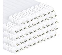 LED ATOMANT 48x Tube LED T8 60cm 9W CCT 3000-6500K 1100lm | Avec sélecteur de couleur CCT, Starter LED inclus
