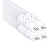 LED ATOMANT 4x Tube LED T8 60cm 9W CCT 3000-6500K 1100lm | Avec sélecteur de couleur CCT, Starter LED inclus