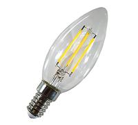 LED ATOMANT 5x Ampoule LED Bougie C30 5W Filament Blanc Chaud 450lm