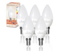 LED ATOMANT 5x Ampoule LED E14 Bougie C37 6W Blanc Neutre 610lm