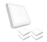 LED ATOMANT 5x Plafonnier LED Carré Saillie 210x210mm 20W CCT 3000-6500K