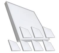 LED ATOMANT 8x Kit Saillie avec Panneau LED 60x60cm 48W CCT 3000-6500K