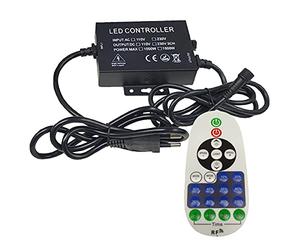 LED ATOMANT Contrôleur Intensité Télécommande RF Ruban LED Monochrome 220V | Modes fondu/stroboscope/SOS/progressif
