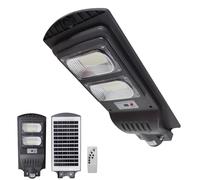 LED ATOMANT Lampadaire LED Solaire 100W Blanc Froid IP65 avec Capteur | Télécommande