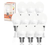 LED ATOMANT Lot de 10 Ampoule LED E27 G45 9W, Couleur Blanc Froid (6500K), 950 Lumens, Culot épais, Équivalent 95W tradicional