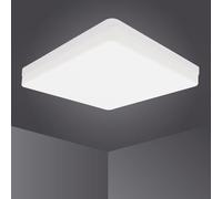 LED ATOMANT Lot de 2 Plafonnier LED Surface Carré Cadre extra Fin 300x300mm 48W, Couleur Blanc Froid (6500K), 4000 Lumens, Driver inclus