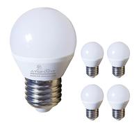 LED ATOMANT Lot de 5 Ampoule LED E27 G45 7W, Couleur Blanc Chaud (3000K), 630 Lumens