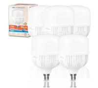 LED ATOMANT Lot de 5 Ampoule LED E27 T120 50W, Couleur Blanc Froid (6500K), 5500 Lumens, Douille épaisse, Équivalente à 550W traditionnel