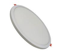 LED ATOMANT Panneau LED Encastrable Downlight Rond Plat Coupe Réglable (50-180mm) 20W, Couleur Blanc Neutre (4500K), 1800 Lumens, Driver inclus