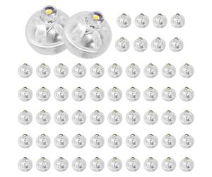 Led Ballons Lampes 60 Pièces-Mini Ballons Lumineux Led Pour Lanterne Papier,Décoration Fête,Mariage,Halloween,Noël(Blanc Fro[CA276]