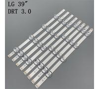 LED bande rétro-éclairage Nipseyteko 8 Lampe LG 39 pouces TV 390HVJ01 lnnotek drt 3.0 39 ""39LB5610 39LB561V 39LB5800 39LB561F DRT3.0 Nipseyteko