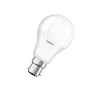 OSRAM Lot de 3 Ampoules LED B22 standard dépolie 9,5 W équivalent à 60 W blanc chaud