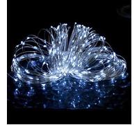LED - Blanc oid - Guirlande lumineuse micro LED 40m 400LED blanc froid 8fonctions - Éclairage de Noël{5067}