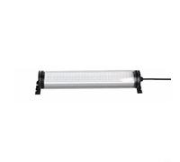 LED CNC Machine Lampe IP67 Étanche Résistant à l'huile pour Résistant aux chocs 12 W 6000 K Rotatif Verre Trempé Lampe de travail pour atelier fraiseuse tour Éclairage industriel avec câble de 80 cm
