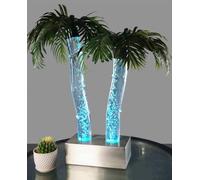 Led Colonnes d'eau Palmier Plante artificielle Colonnes d'eau Jeu d'eau nouveau