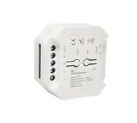 LED Controller Dimmer 3-in-1 AC 100-240V Push Dimmer for Traditional Incandescent Halogen Lamps, Dimmable Lamps(Blue)
