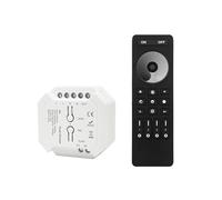 LED Controller Dimmer 3-in-1 AC 100-240V Push Dimmer for Traditional Incandescent Halogen Lamps, Dimmable Lamps(Gold)