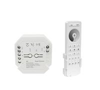 LED Controller Dimmer 3-in-1 AC 100-240V Push Dimmer for Traditional Incandescent Halogen Lamps, Dimmable Lamps(Brown)