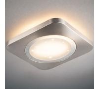 Plafonnier de construction à LED effet cristal chrome mat lampe d'éclairage de chambre à coucher Eglo 97663