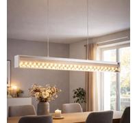 Eglo Suspension design 93562 – LED 12W Verre cristal Chrome Salon/Chambre