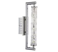 LED design applique verre spot tourné salon salle à manger éclairage chrome couloir lumière Globo 68068W