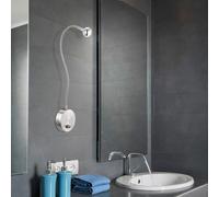 Applique murale LED de haute qualité nickel mat, chrome satiné 3W Globo SERPENT 24109W