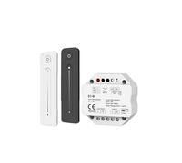 LED Dimmer Controller AC 220V 230V 110V LED Triac Dimmer Single Dimmer Suitable for WW NW CW LED Bulb 2.4G Remote Control Switch S1-B R11(S1-B and R11 White)