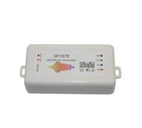 LED dimmer controller DC5-24V SP110E SP105E LED controller SP107E music SP108E controller suitable for WS2811 WS2812 pixel LED strip(SP110E Bluetooth)