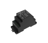 LED dimmer controller thyristor dimmer 150-360W AC100-240V AC phase cut DT4 dimmer DT-D with digital display function DIN rail installation(Black Triac Dimmer)