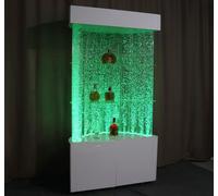 LED Étagère Bar Mur d'eau Colonne Murs d'eau éclairés Bar Comptoir Étagère Meuble