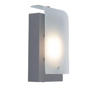 LED Extérieur Lampe murale 3,7 Watt Métal argenté Verre Balcon Terrasse Luminaire Eglo 78136