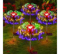 LED feu d'artifice solaire lumières décoration de jardin fée lumières étanche extérieur pissenlit pelouse lampe pour jardin paysage pelouse décor