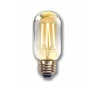 LED Filament Bulb Silver Electronics Edison Tube 2W E27 2200K