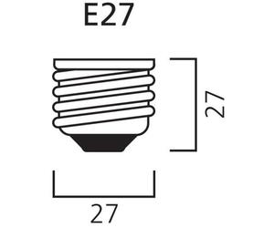 Led Filmt Std E27 7w 806lm 2700k Boite