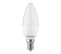 Led flamme dépolie E14 470lm 2700k blanc confort boite x4