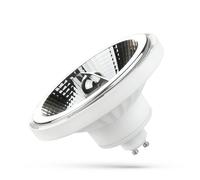 LED GU10 12W 230V AC Blanc Chaud AR111 1200 Lumen 45°