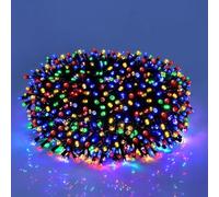 LED Guirlande décorative de 10 m, 20 m, 30m, 50m et 100 m, boules lumineuses, led bande, décoration de noël, lampe d'extérieur, jardin, lumières dégradées étanches (multicouleur, 10m)