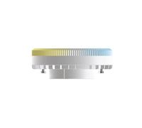 LED Gx53 9W LED-Leuchtmittel à intensité variable en Blanc Aluminium (GX53)