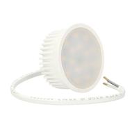 EDO Module LED INSERT GARI LED 4,8W 4000K Blanc Neutre 500 Lumens 230V, Cartouche Ultra Plat ø50x23mm pour Spot de Plafond & Encastrable, GU10/MR16 Remplacement, 110° Angle D'éclairage Non-dimmable