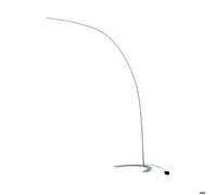 LED Lampadaire Danua à intensité variable (Moderne) en Gris Métal e. a. pour Salon & Salle manger (1 lampe,à), Sur Pied Lampe a de